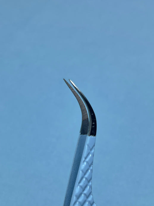 J Curve Tweezer